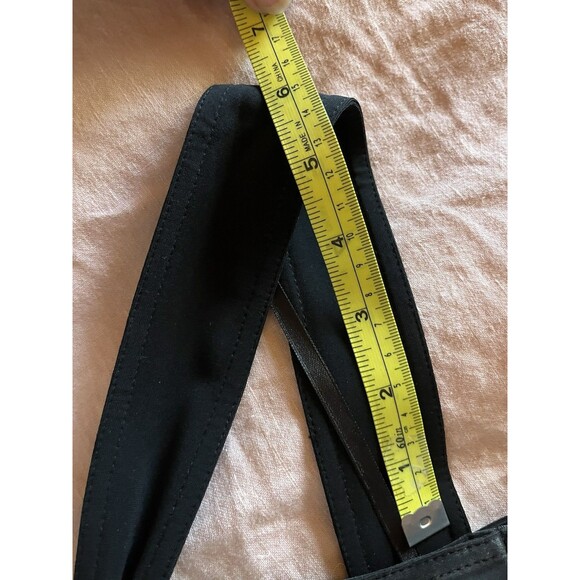 BCBG MAXAZRIA Black Maxi Dress Gown, Asymmetrical Straps Size XS‎ - Picture 16 of 16